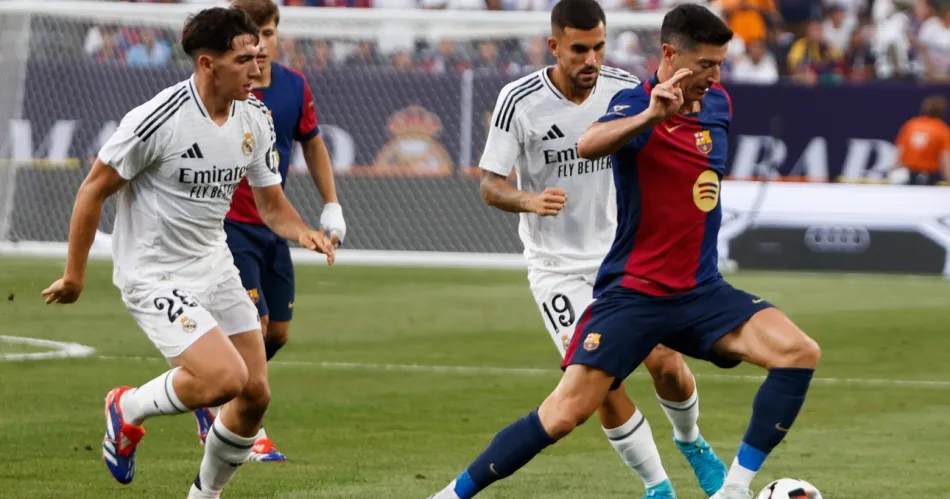 Barcelona y Real Madrid clásico