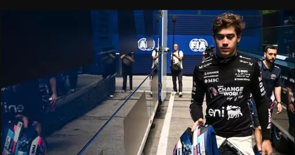 Franco Colapinto Alpine debut Fórmula 1
