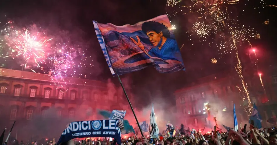 Nápoles celebra el Scudetto