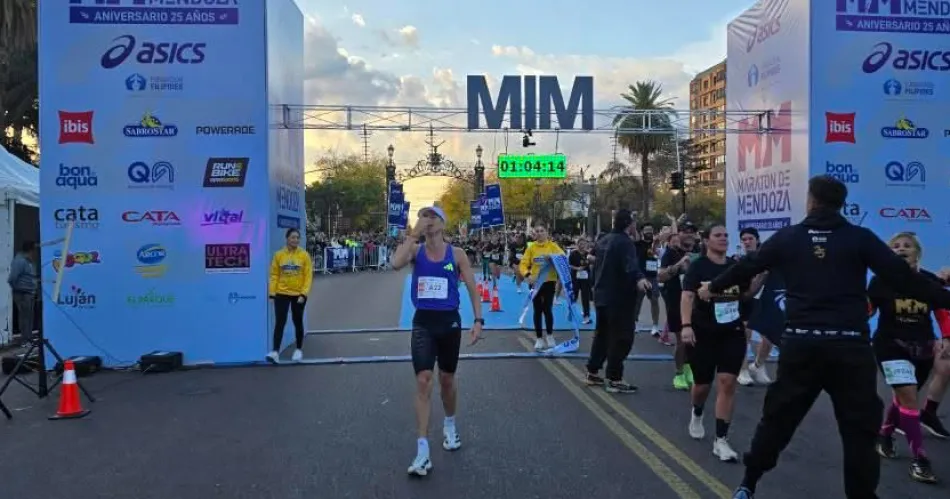 Pablo Toledo Maratón Internacional de Mendoza