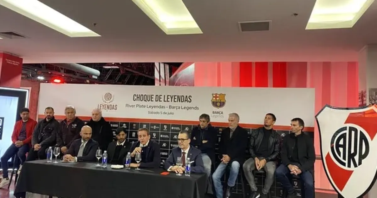 partido de leyendas river barcelona