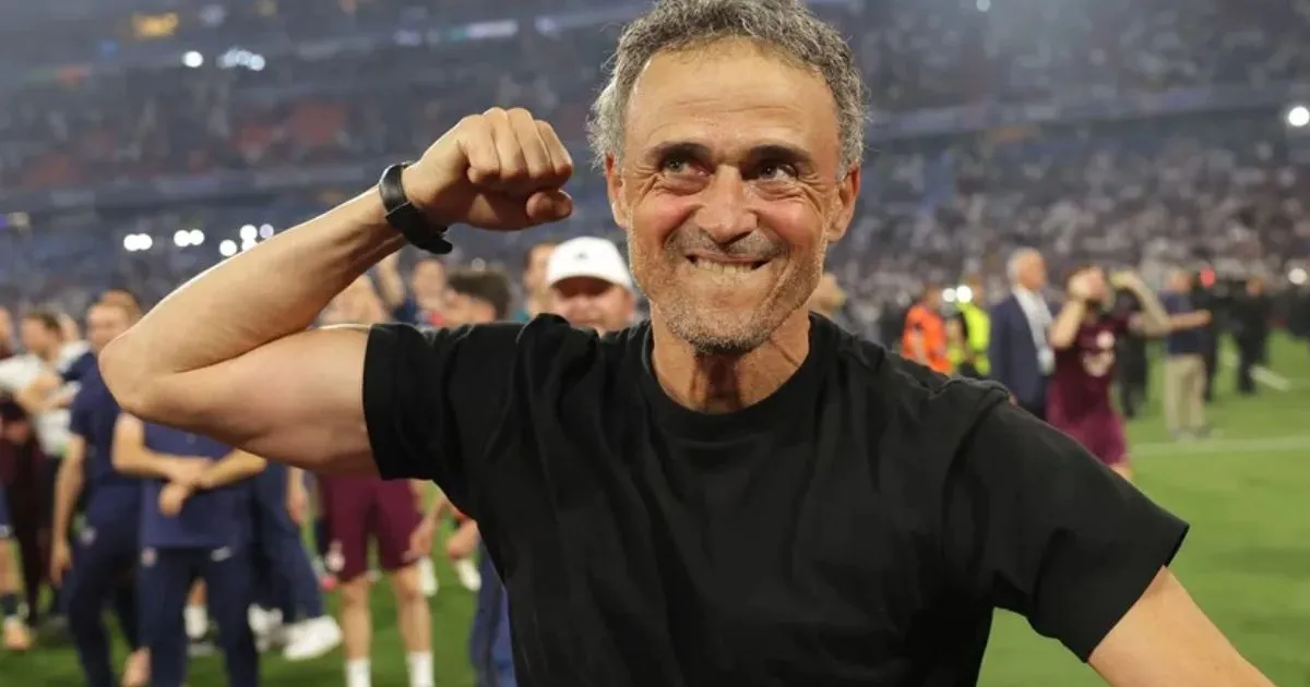 Luis Enrique PSG Champions