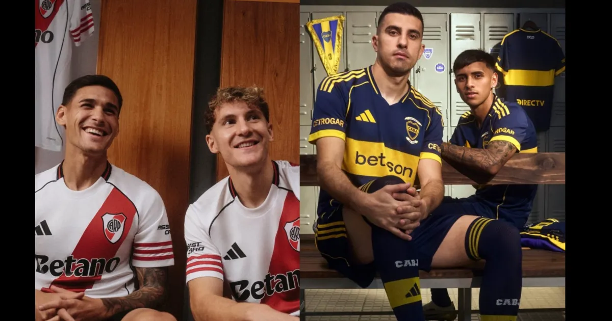 nuevas camisetas Boca River Mundial de Clubes