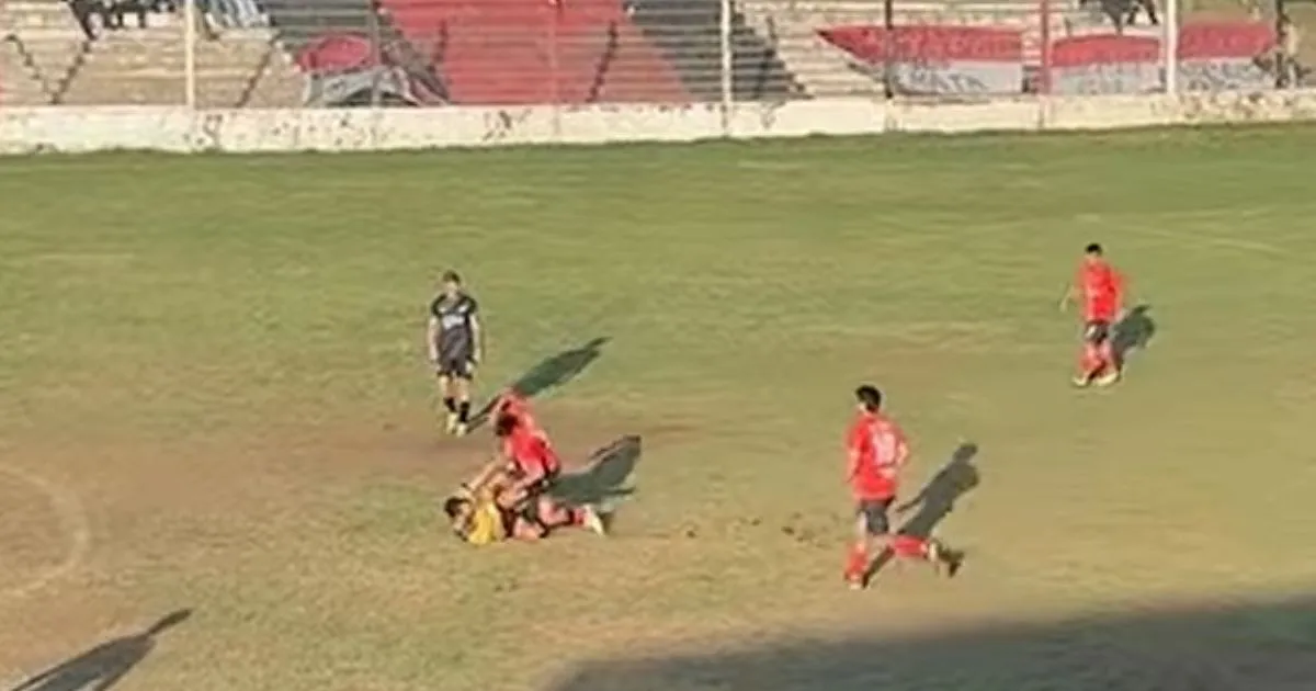agresión en fútbol