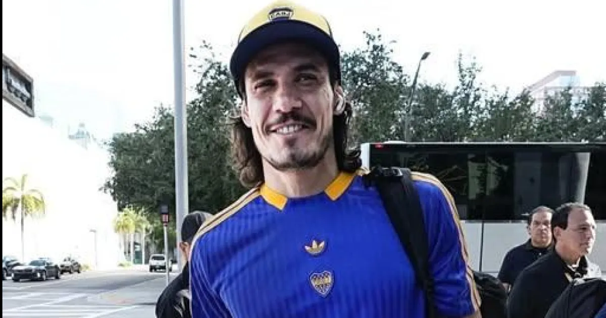 Edinson Cavani Boca Juniors