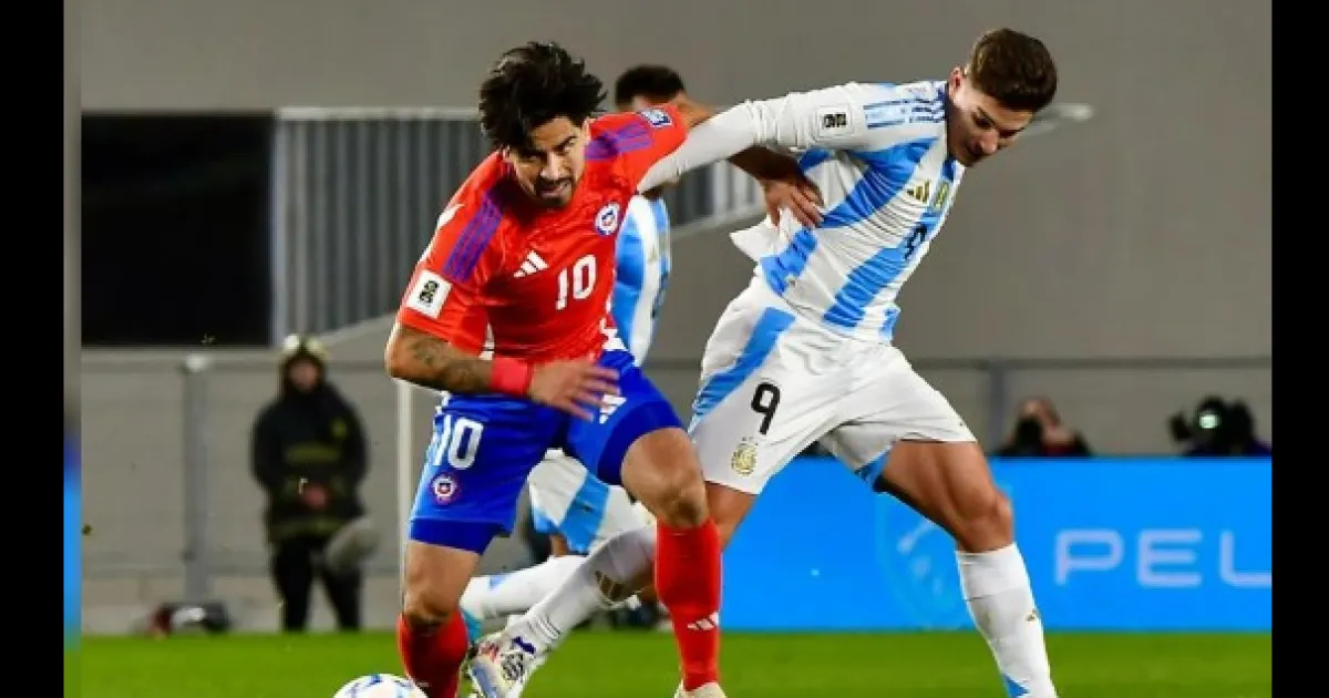 árbitro Argentina vs Chile
