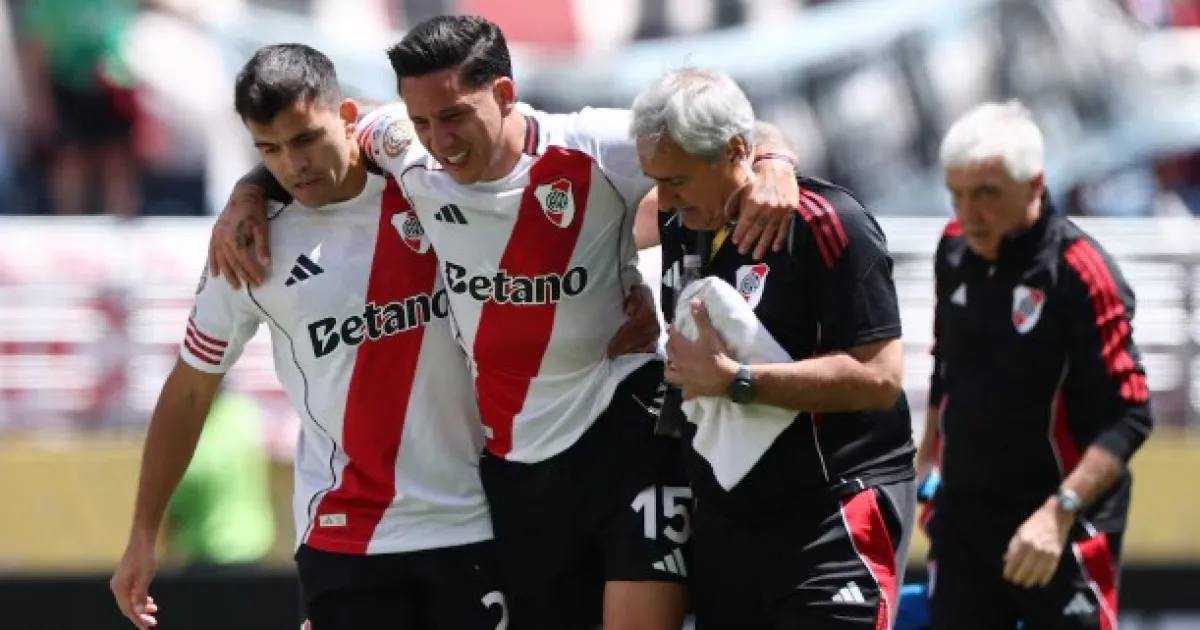 lesión de Driussi en River