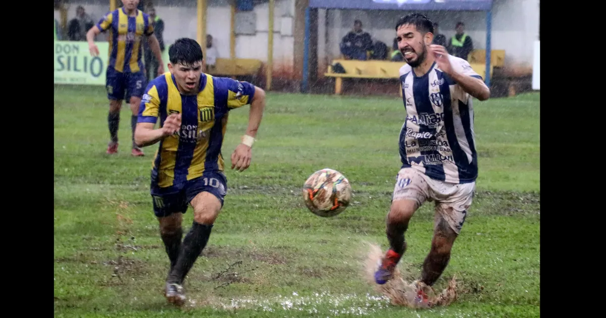 partido suspendido por lluvia