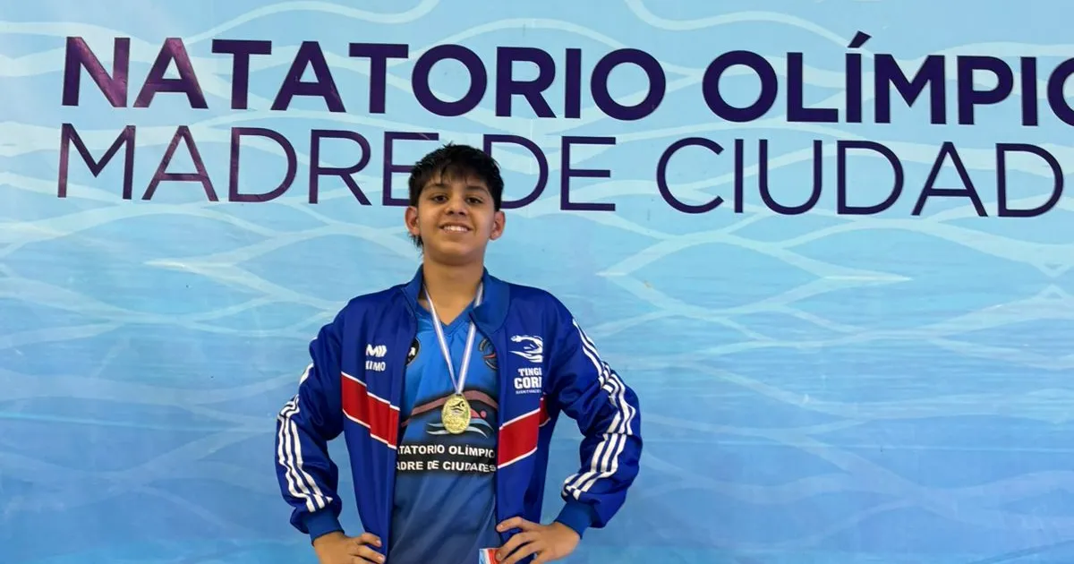 Máximo Córdoba Vizcarra Selección Argentina natación