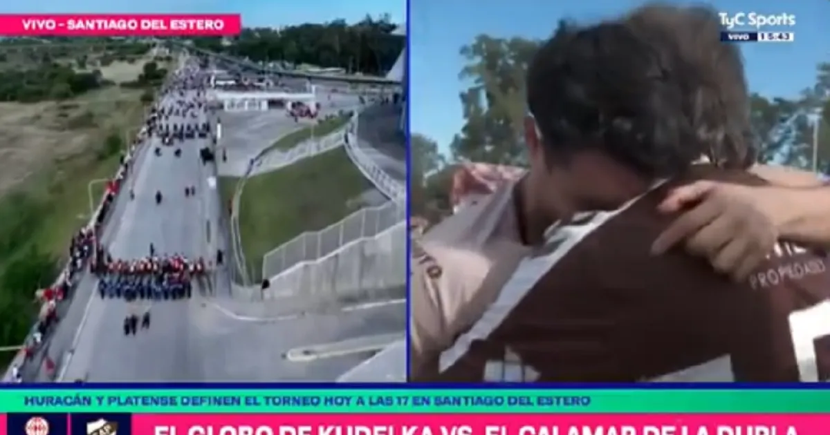 reencuentro padre e hijo Platense final